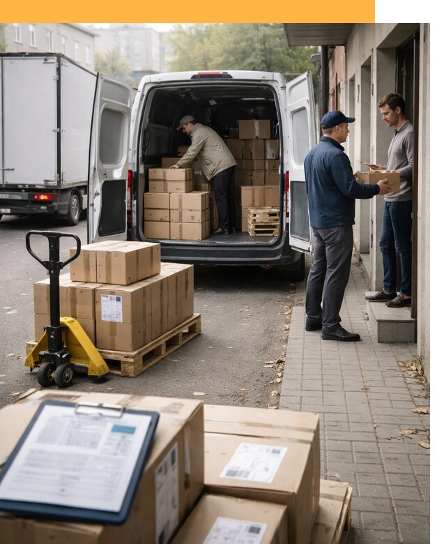 Доставка грузов от двери до двери с таможней от 46679 руб.