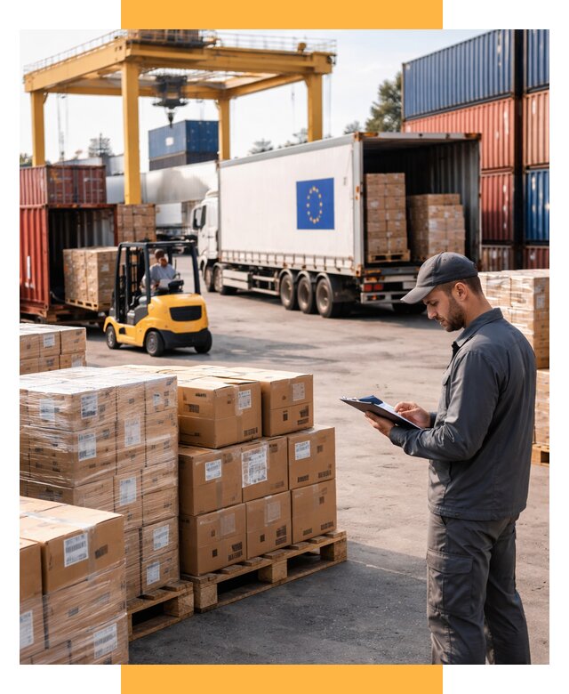 Доставка грузов из Европы от 12448 р., логистика СетСервис-Пшк