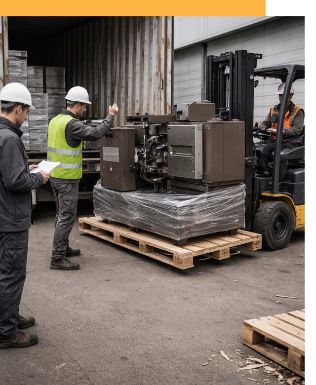 Доставка промышленного оборудования из Европы от 46679