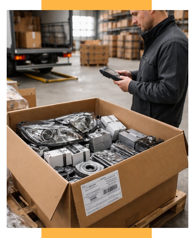 Доставка автозапчастей из Европы под ключ от 12966 р. | СетСервис-Пшк