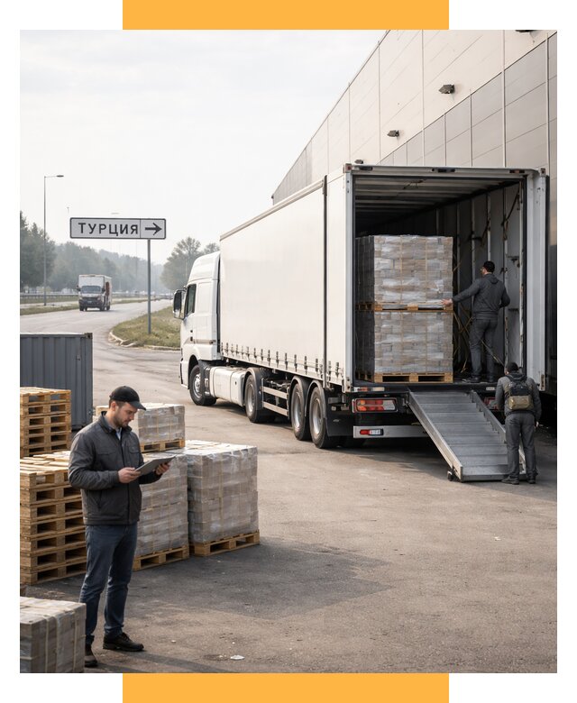 Автоперевозки и доставка фурой из Турции от 124476 р. | СетСервис-Пшк