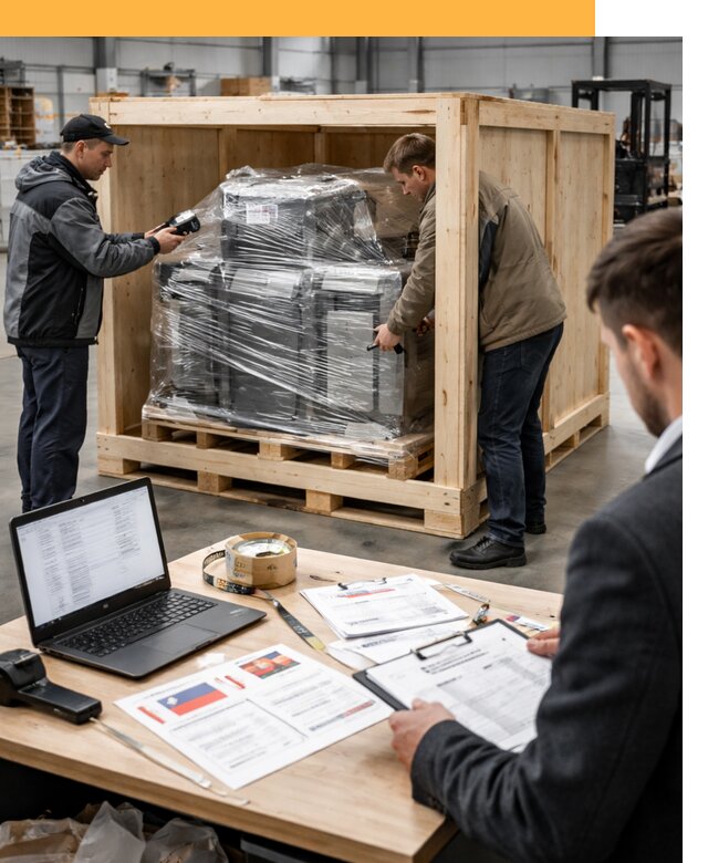 Доставка промышленного оборудования из США от 67425 руб