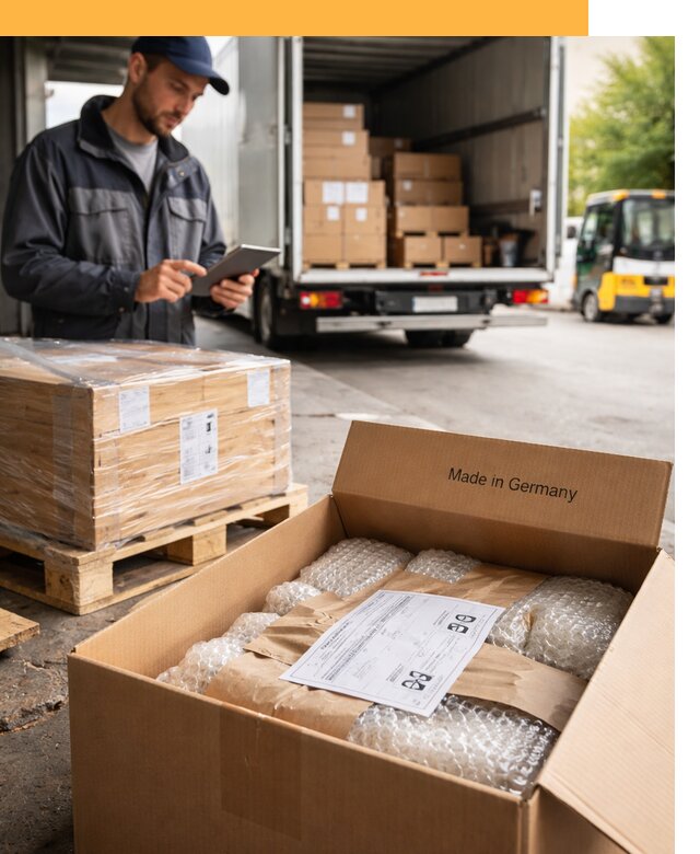 Доставка грузов из Германии от 46679 руб с таможенным оформлением
