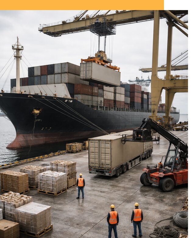 Морские перевозки из Индии: доставка FCL/LCL, таможня от 124476