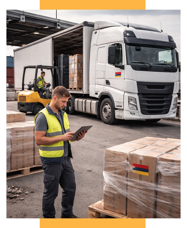 Автоперевозки из Армении от 98544 р. — услуги СетСервис-Пшк