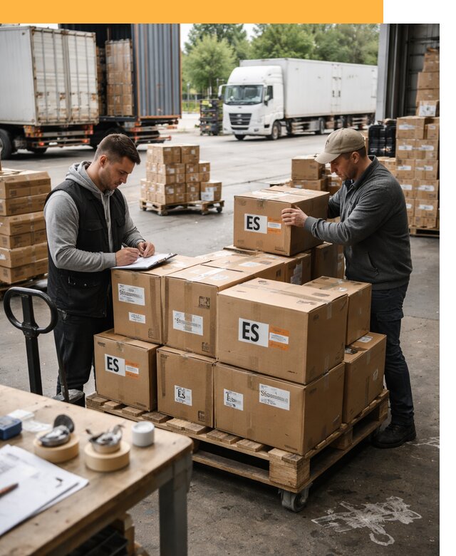 Доставка грузов в Испанию автотранспортом от 36306 руб