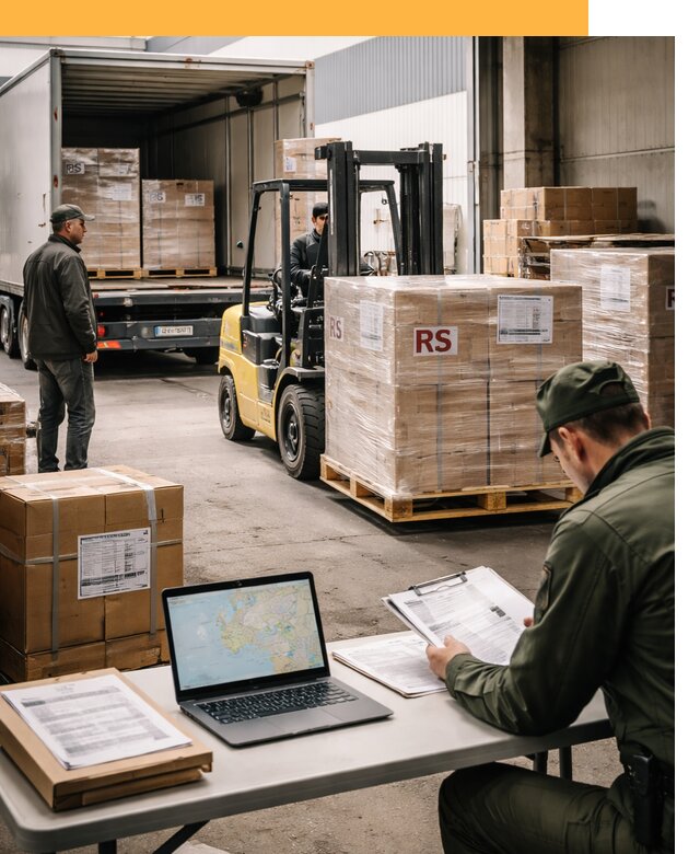 Доставка грузов в Сербию от 46679 руб, международные перевозки