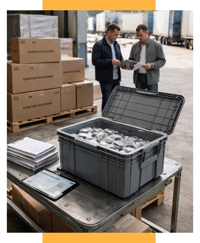 Перевозка комплектующих из Китая от 6742 р. | СетСервис-Пшк