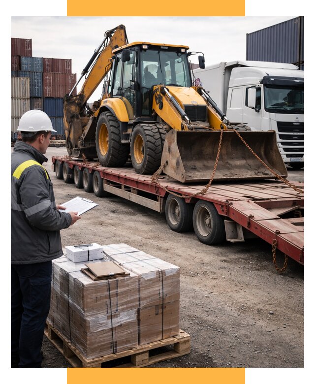 Международная перевозка спецтехники от 46679 р., СетСервис-Пшк