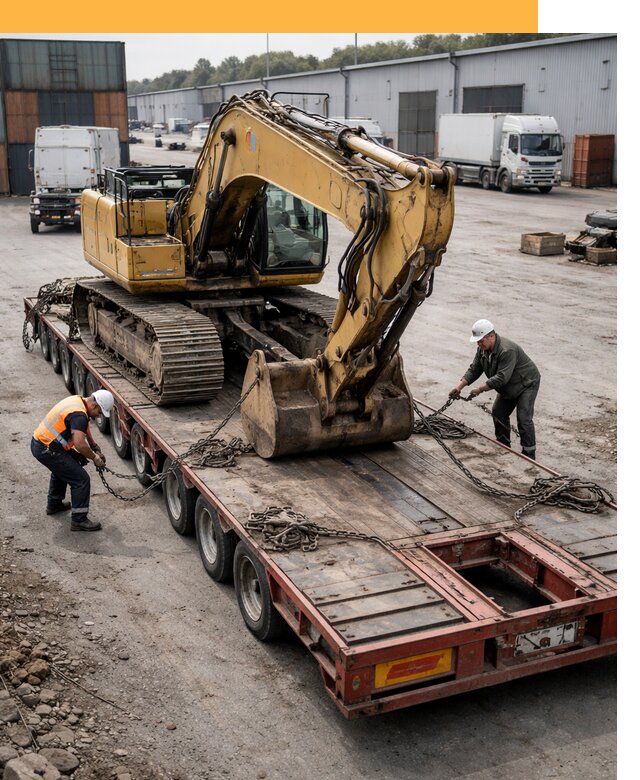 Перевозка спецтехники по России и миру от 46679 руб