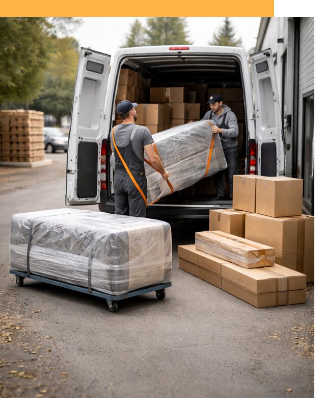 Перевозка мебели по России и за рубеж с таможней от 7780