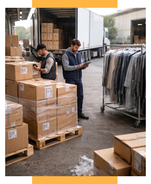 Перевозка и доставка одежды из Китая от 7780 р., СетСервис-Пшк