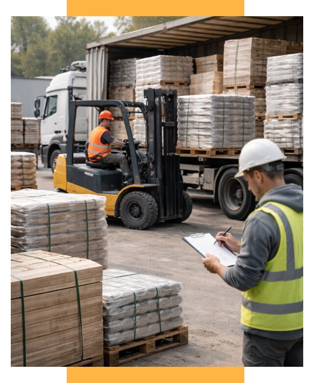 Перевозка строительных материалов от 5705 р. | СетСервис-Пшк