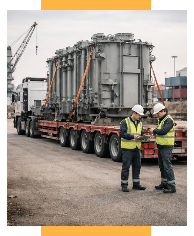 Перевозка негабаритных грузов под ключ от 124476 р., СетСервис-Пшк
