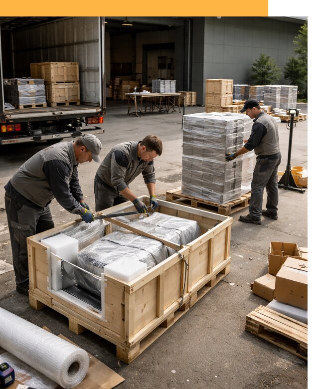 Перевозка выставочных грузов по миру от 25933 руб за м2 с таможней