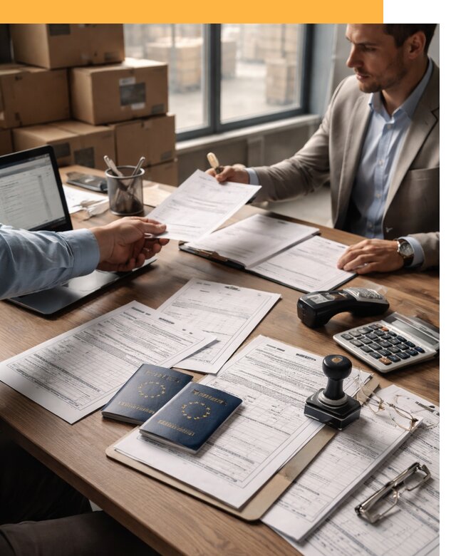 Таможенное оформление грузов из Европы от 8817 руб