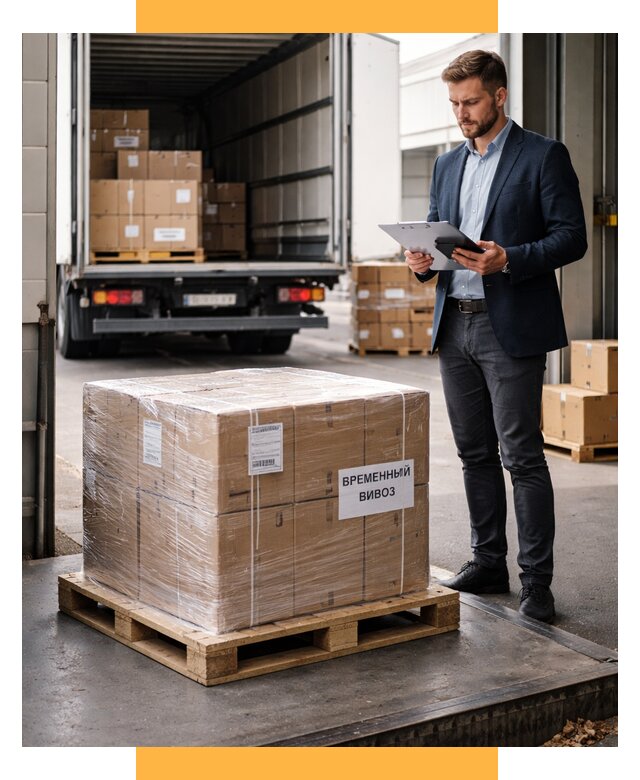 Временный вывоз товаров под ключ от 8298 р. | СетСервис-Пшк