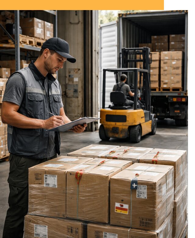 Реэкспорт товаров с таможенным оформлением и доставкой от 12448