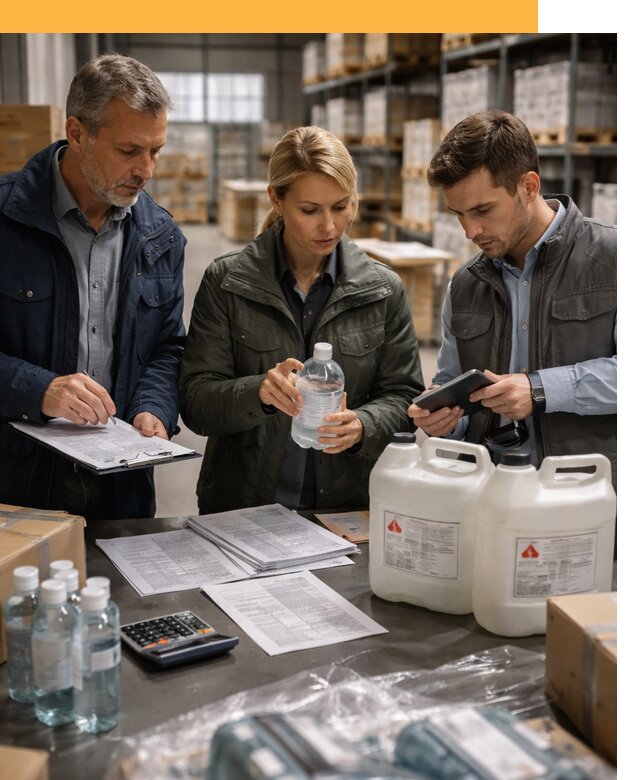 Таможенное оформление химического сырья от 12448 руб.