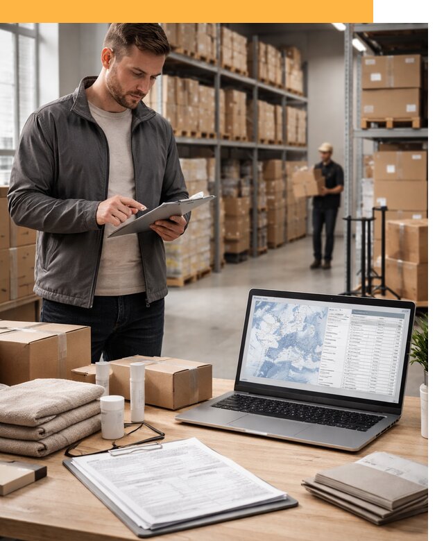 Закупка товаров в Европе под ключ: доставка, таможня от 7780 руб