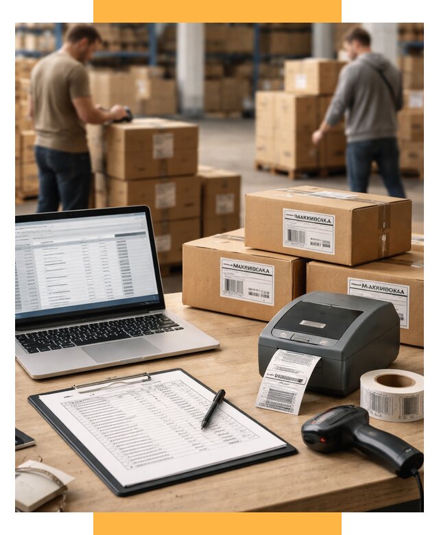 Маркировка импортных товаров от 4668 р. под ключ, СетСервис-Пшк