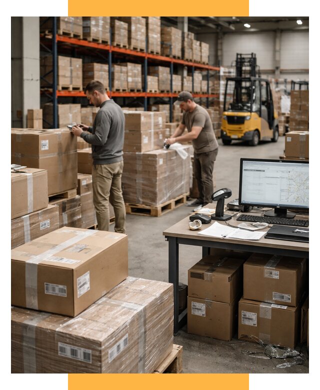 Склад консолидации в Европе от 6742 р., услуги СетСервис-Пшк